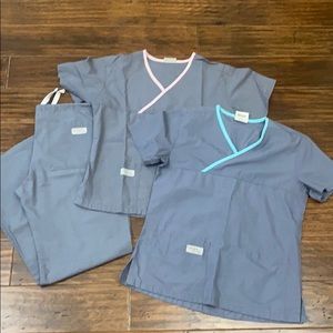 Urbane Scrub set small grey gray small extra small